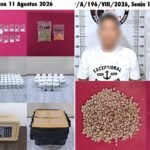 Menurut Hendro, barang bukti tersebut diduga diperoleh tersangka dari EN yang kini masuk daftar pencarian orang (DPO). Polisi masih melakukan pengembangan untuk mengungkap jaringan yang memasok narkotika tersebut