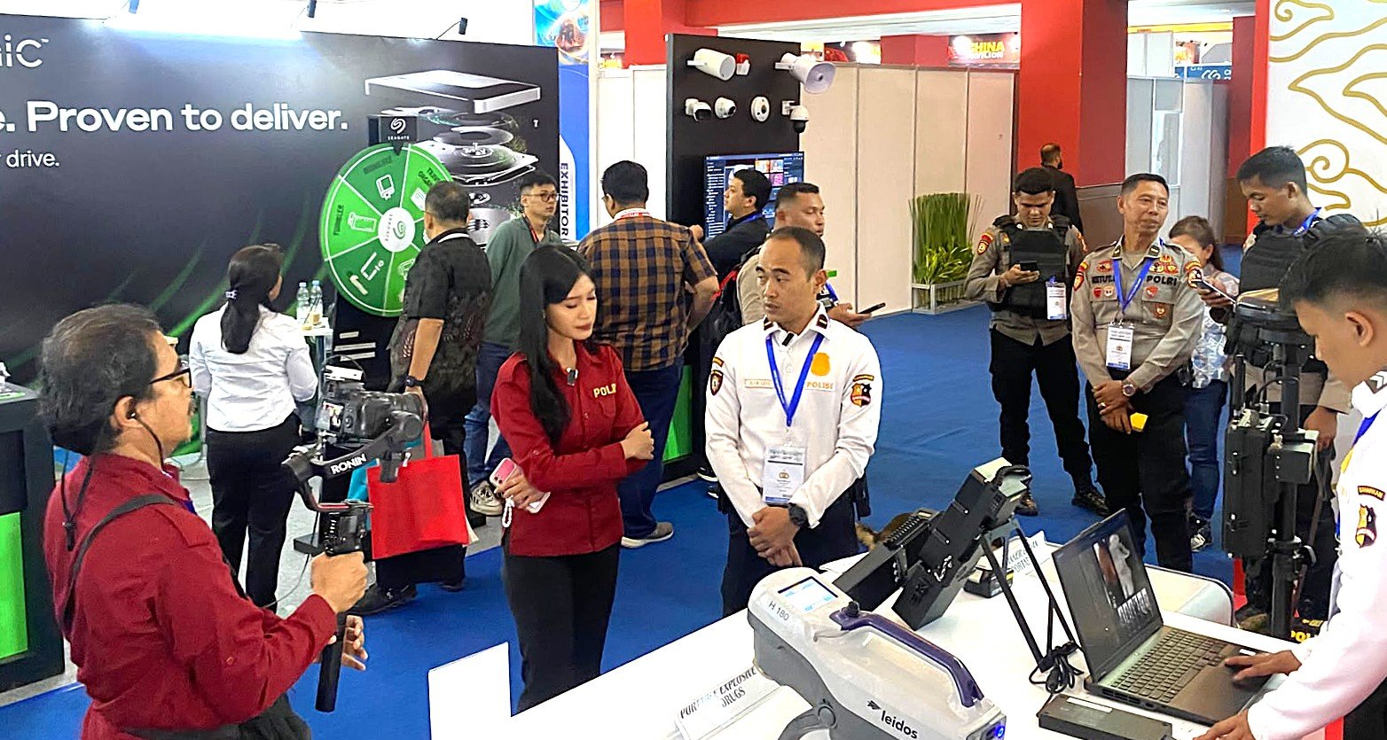 Korsabhara Baharkam Polri Pukau Pengunjung Indo Security 2026 Expo, Tampilkan Alsus Modern dan Layanan Humanis
