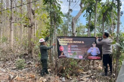 arga diminta segera mengaktivasi sistem pelaporan cepat jika melihat adanya titik api (hotspot).