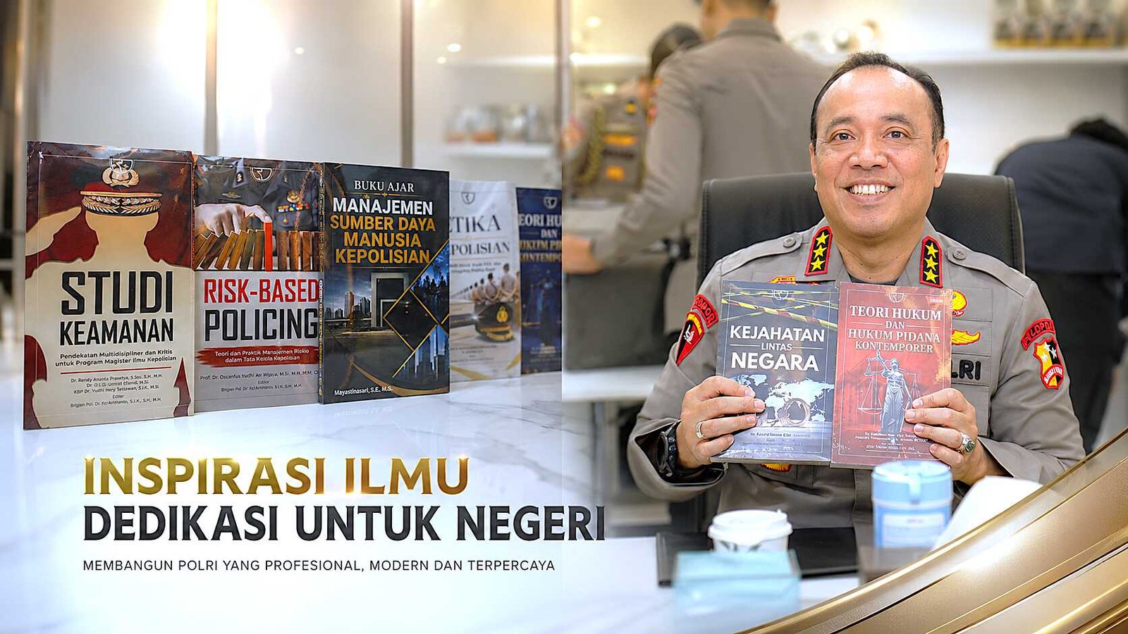 48 Buku Terbit Sejak Pusat Studi Kepolisian Diresmikan, Jadi Bekal Anggota Polri