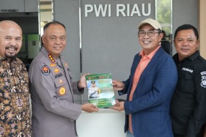 Bidhumas Polda Riau dan PWI RIAU jalin Sinergi, Dorong UKW untuk Tingkatkan Profesionalisme Wartawan