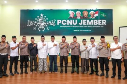 Kapolres Jember Silaturahmi ke Kantor PCNU, Sinergi Ulama dan Umara Perkuat Kamtibmas