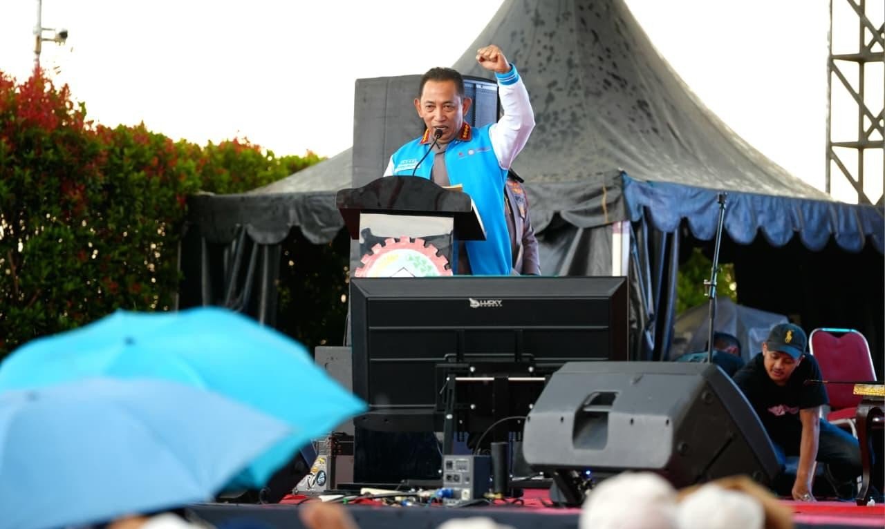 Kapolri Dorong Pekerja Tingkatkan Kompetensi dan Penguasaan Teknologi