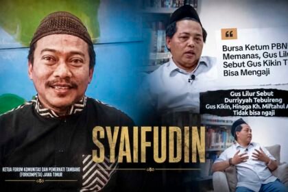 Ketua Forkompeta Jatim Sebut Pernyataan Gus Lilur Tentang Gus Kikin Tak Bisa Ngaji adalah Fitnah Keji