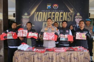 Operasi Tumpas Narkoba 2026 Polres Lumajang Amankan 29 Tersangka dan 172,62 gram Sabu