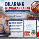 Polres Ngawi Ingatkan Konsekuensi Hukum Bagi Pembakar Lahan