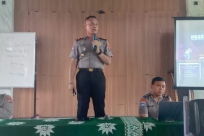 Polresta Sidoarjo Masuk Sekolah,Tanamkan Sadar Hukum pada Pelajar dan Cegah Radikalisme
