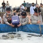 Khusus di kawasan Pengayuan, sedikitnya 350 personel gabungan dari Polri, TNI, BPBD, Dinas Perkebunan dan Peternakan, pihak perusahaan, serta unsur pendukung diterjunkan