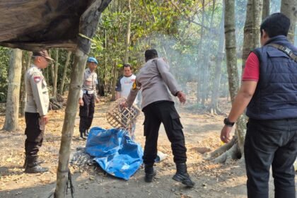 Respon Cepat Aduan Masyarakat, Polres Kediri Bongkar Arena Sabung Ayam di Plosorejo
