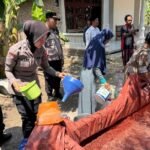 Tanggap Darurat Kekeringan, Polres Bojonegoro Pasok Air Bersih ke Kecamatan Dander