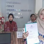 Pemohon dari Kabupaten Malang Turut Menyumbang Padatnya Pelayanan SKCK di Gedung Sarja Arya Racana Polresta Malang Kota
