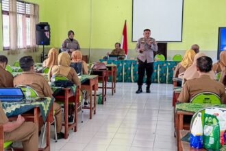 Cegah Kenakalan Remaja, Polresta Malang Kota Sosialisasikan Metode Terapi Psikologis kepada Kepala SMP se-Kota Malang