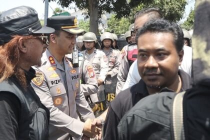 Kapolres Madiun Kota Apresiasi Massa PSHT dalam Menyampaikan Aspirasi, Aksi Damai Berakhir Kondusif