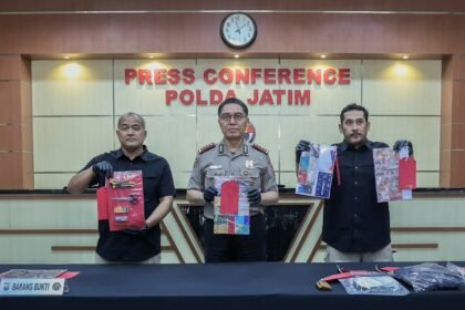 Polda Jatim Ungkap Kasus Ganjal ATM Antarprovinsi, Lima Tersangka Diamankan