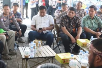 Polisi Bersama Masyarakat Polres Mojokerto Fasilitasi Shelter Istirahat Gratis untuk Pengemudi Online