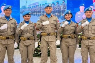 Lima Personel Polda Jatim Siap Jalankan Misi Perdamaian PBB di Afrika Tengah
