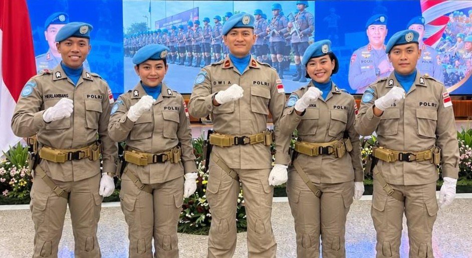 Lima Personel Polda Jatim Siap Jalankan Misi Perdamaian PBB di Afrika Tengah