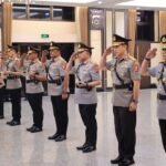 Lima jabatan strategis yang diserahterimakan meliputi Irwasum Polri, Kapolda Metro Jaya, Kapolda Maluku, Kapolda Jawa Timur, dan Kapolda Bali